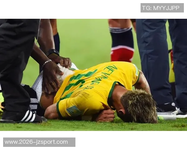 内马尔遭遇无接触拉伤痛苦倒地队医紧急救治后顽强回归赛场
